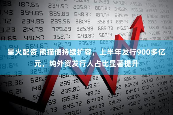 星火配资 熊猫债持续扩容，上半年发行900多亿元，纯外资发行人占比显著提升