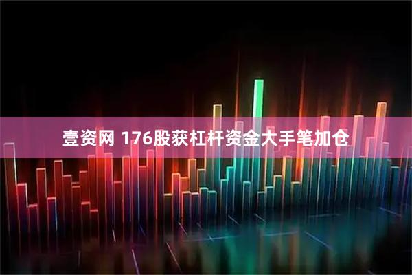 壹资网 176股获杠杆资金大手笔加仓